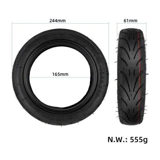 10 Inch 10x2.125 Outer Tire (165mm Inner Diameter) for Electric Scooters | ULIP