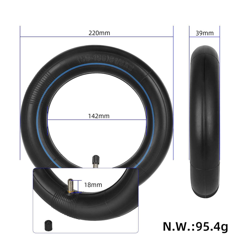 Cargue la imagen en el visor de la galería, 8.5 Inch 8 1/2x2 Thickened Inner Tube with Straight Valve for Xiaomi Mijia M365, Pro, 1S &amp; 3 | ULIP
