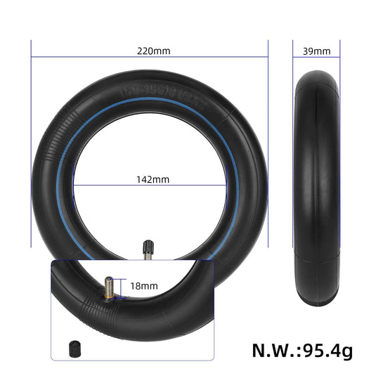 8.5 Inch 8 1/2x2 Thickened Inner Tube with Straight Valve for Xiaomi Mijia M365, Pro, 1S & 3 | ULIP