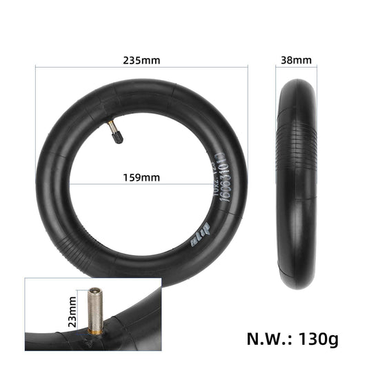 10x2.125 Inner Tube 10 Inch with Straight Valve for Ninebot F20 F25 F30 F40 & Xiaomi 4 Lite 2nd Gen | ULIP