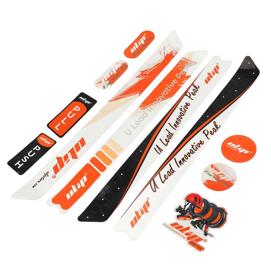 Multipurpose Decorative Sticker Kit and Logo Decals for Scooter Body and Displays | ULIP