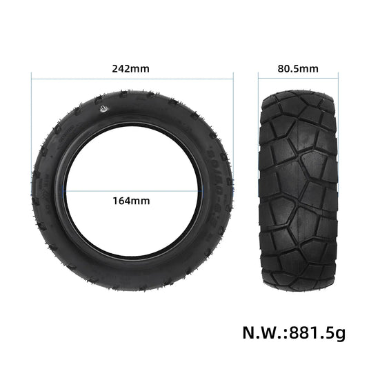 80/50-6.5 (10 Inch) Off-Road Vacuum Tubeless Tire for Kukirin T3 | ULIP