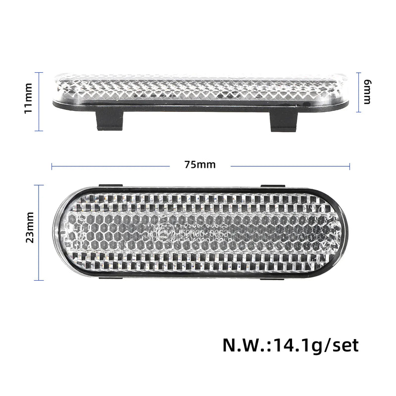 Cargue la imagen en el visor de la galería, Front Side Reflective Blocks Silver Safety Warning Strip for Xiaomi 5 Plus | ULIP
