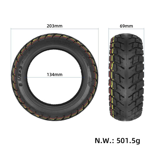 8.5 Inch 8.5x3.0 Off-Road Tubeless Tire for Kukirin G2 Pro VSETT 8/9 Zero 8/9 | ULIP