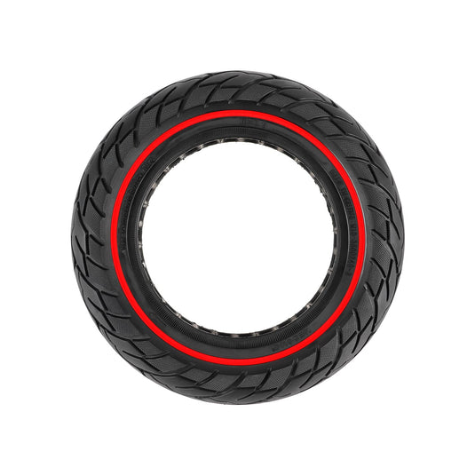 10x2.5 (10 Inch) Solid Tire with Red Circle & 37mm Slot for Kugoo M4 & M4 Pro | ULIP