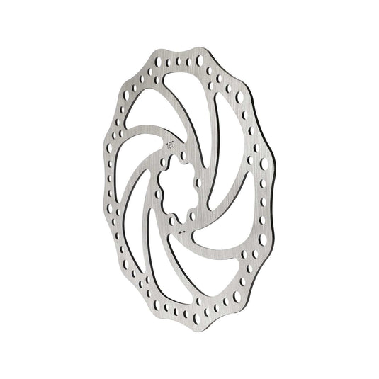 180mm 6-Bolt Stainless Steel Disc Brake Rotor with Bolts for Bicycles and Electric Scooters | ULIP