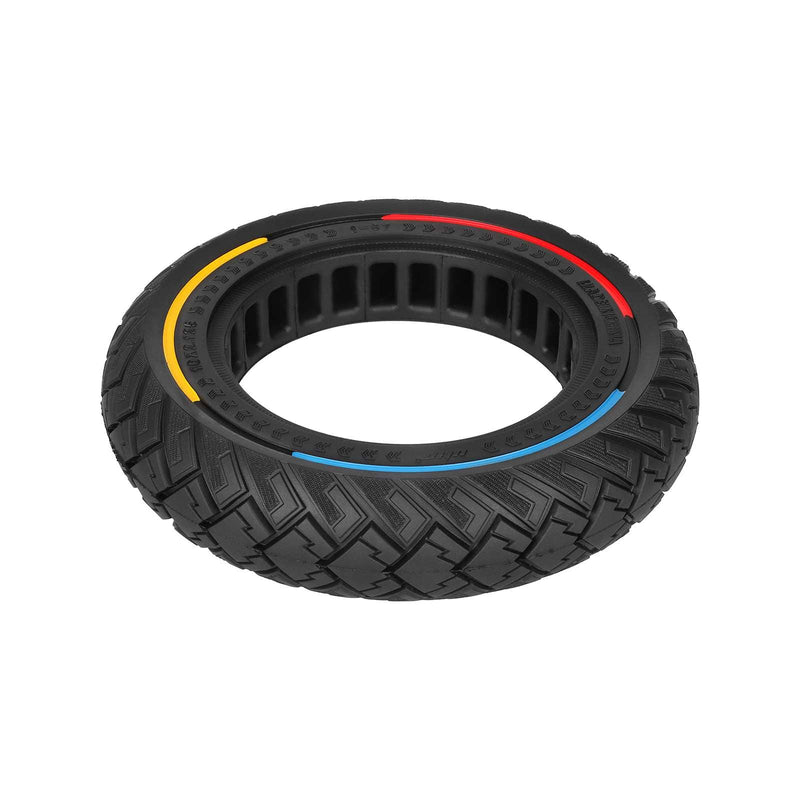 Cargue la imagen en el visor de la galería, 10x2.125 Off-Road Solid Tire 10 Inch with 3-Color Circle (ID 141mm) for Xiaomi M365 Pro Pro2 1S and HX X6 X7 X8 | ULIP
