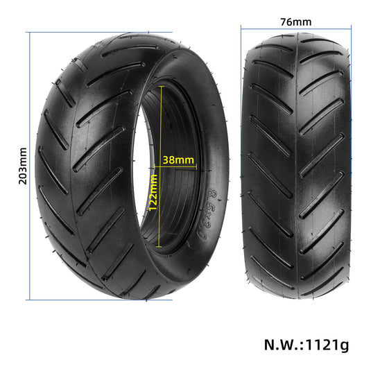 8.5x3.0 Solid Tire 8.5 Inch Off-Road Tyre for Zero 8 Zero 9, VSETT 8 VSETT 9 PRO, and Kugoo X1 | ULIP