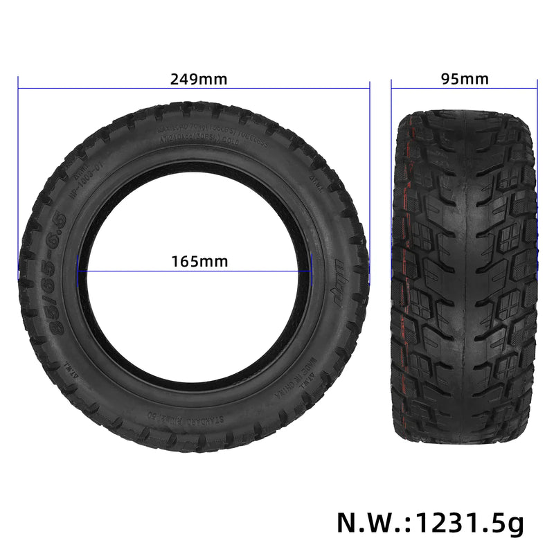 Load image into Gallery viewer, 10 Inch 85/65-6.5 Off-Road Self-Repairing Tubeless Tire with Jelly Gel Puncture-Proof for Electric Scooters | ULIP
