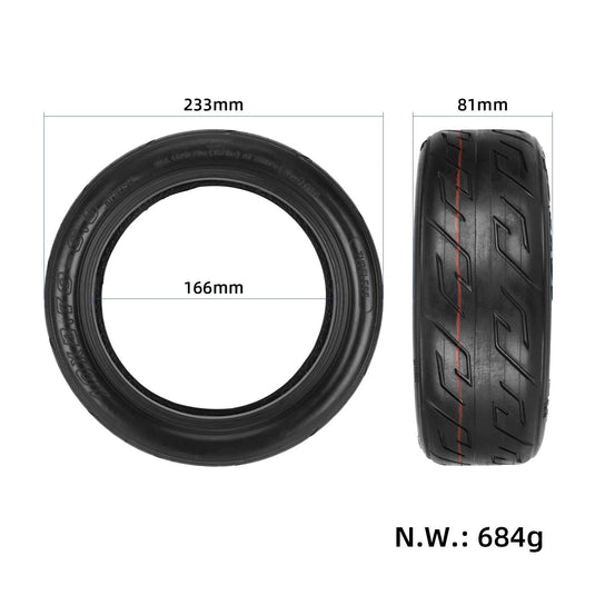 10x2.70-6.5 (70/65-6.5) Tubeless Tire 10 Inch Road Vacuum Tyre for Speedway 5 and Dualtron 3 | ULIP