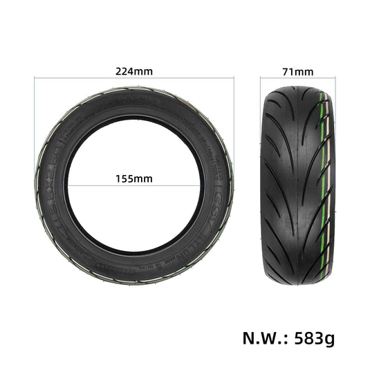 9.5 Inch 9.5x2.50 Tubeless Tire High-Performance Vacuum Tyre for NIU KQI 3 Electric Scooter | ULIP