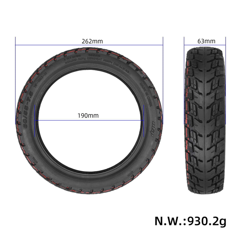 Chargez l'image dans la visionneuse de la galerie, 60/55-7.5 Self-Healing Tubeless Tire 10 Inch with Valve for Segway Ninebot Max S90L | ULIP
