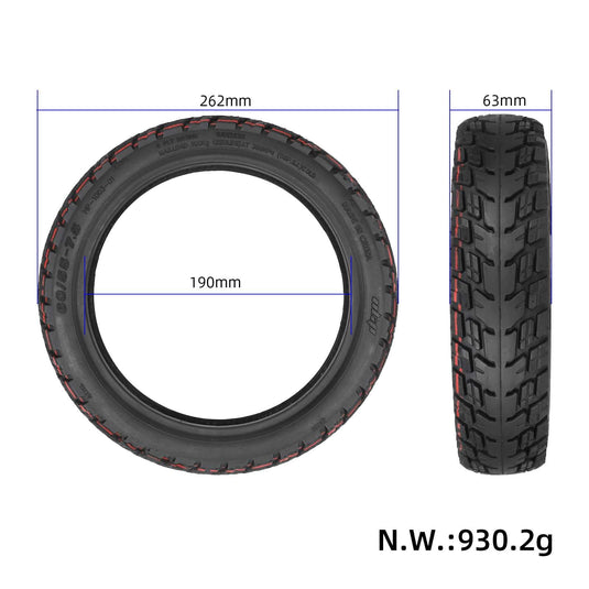 60/55-7.5 Self-Healing Tubeless Tire 10 Inch with Valve for Segway Ninebot Max S90L | ULIP