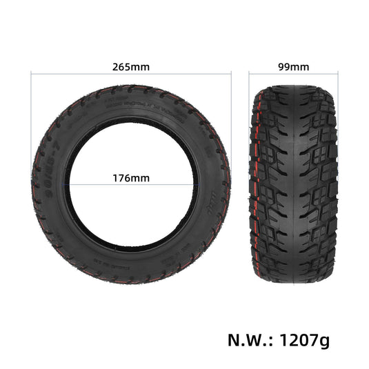 11 Inch 90/55-7 Self-Repairing Off-Road Tubeless Tire with Jelly Gel for Segway Ninebot GT1 & GT2 | ULIP