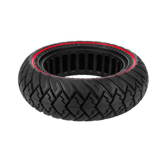 10x2.70-6.5 (10 Inch) Off-Road Solid Tire with Red Circle for Kugoo G-booster | ULIP