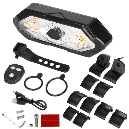 Wireless Remote Turn Signal LED Tail Light with 32 LEDs for Xiaomi M365 Pro 4 Ultra & Ninebot Max G30 | ULIP