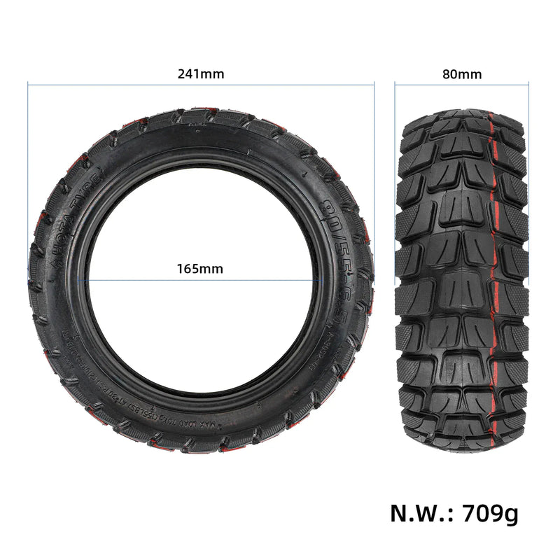 Chargez l'image dans la visionneuse de la galerie, 80/55-6.5 (10 Inch) Fat Tubeless Tire Off-Road Vacuum Tyre for Electric Scooter | ULIP

