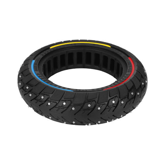 10x2.5 Studded Off-Road Solid Tire 10 Inch with 3-Color Circle for Ninebot Max G30 / G30D & F2 / F2 Pro / F2 Plus | ULIP