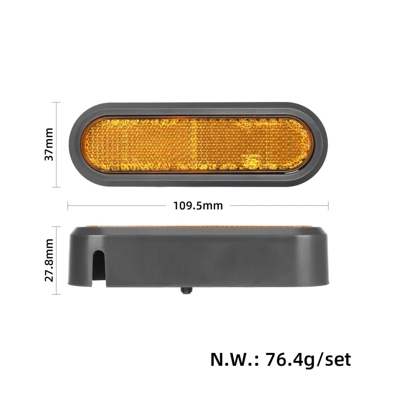 Cargue la imagen en el visor de la galería, Rear Wheel Side Decorative Cover with Reflector for Xiaomi 5 Electric Scooter | ULIP
