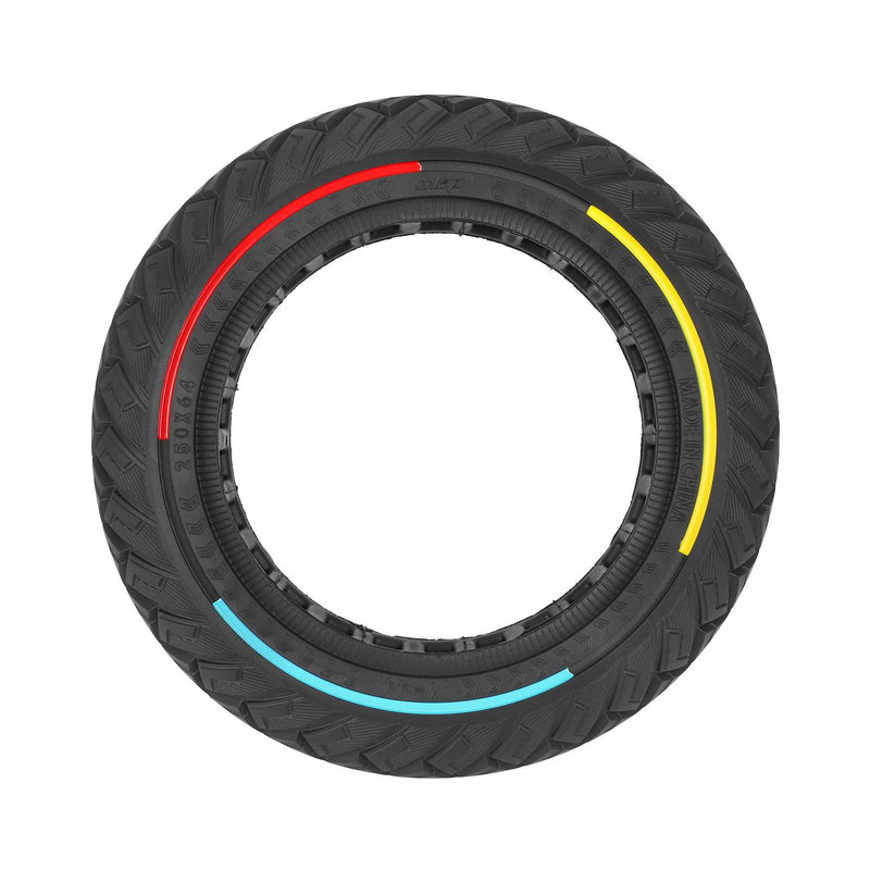 Laden Sie das Bild in Galerie -Viewer, 250x64 Off-Road Solid Tire 10 Inch with 3-Color Circle for Xiaomi 4 Ultra and Navee S65 | ULIP

