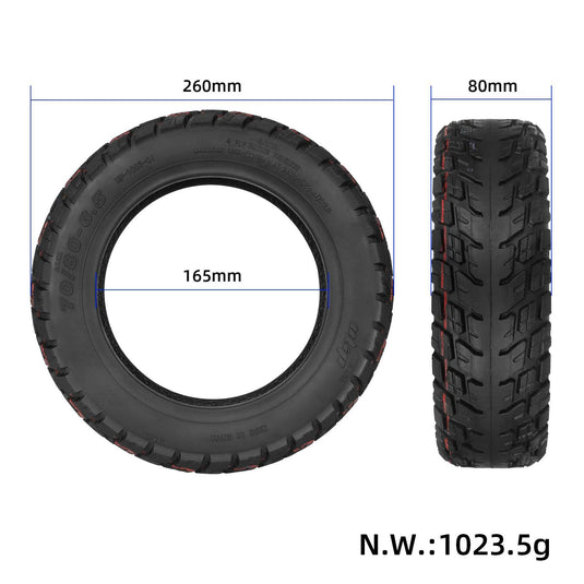 70/80-6.5 Off-Road Tubeless Tire 11 Inch Vacuum Tyre for Segway Ninebot S PLUS and Xiaomi MINI Plus | ULIP