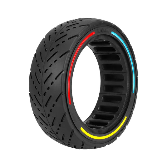 8.5x2.5 (8.5 Inch) City Road Solid Tire with Tri-Color Circle for DUALTRON MINI | ULIP