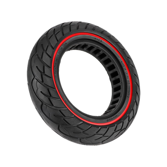 10x2.5 (10 Inch) Solid Tire with Red Circle & 37mm Slot for Kugoo M4 & M4 Pro | ULIP
