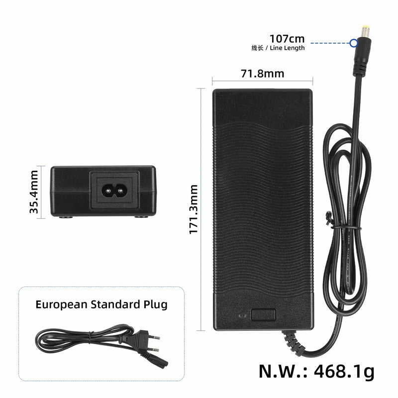 Load image into Gallery viewer, ULIP Battery Charger for Kukirin G3 Electric Scooter DC 2.1 58.8V 2A
