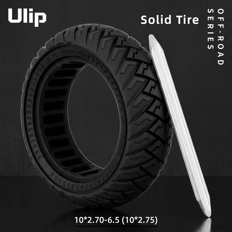 Cargue la imagen en el visor de la galería, 10 Inch 10x2.75 (10x2.70-6.5) Wings Off-Road Solid Tire with 25cm Crowbar for Kugoo G-booster, Emove Cruiser &amp; Evercross | ULIP
