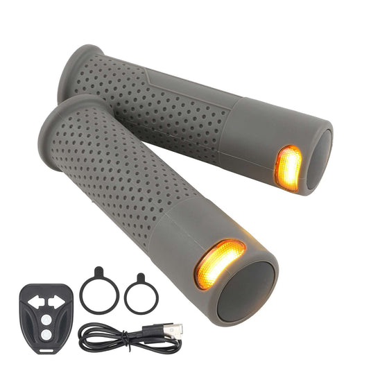 Wireless Remote Turn Signal LED Handlebar Grips for Xiaomi M365 Pro 2 1S & Ninebot Max G30 ES | ULIP