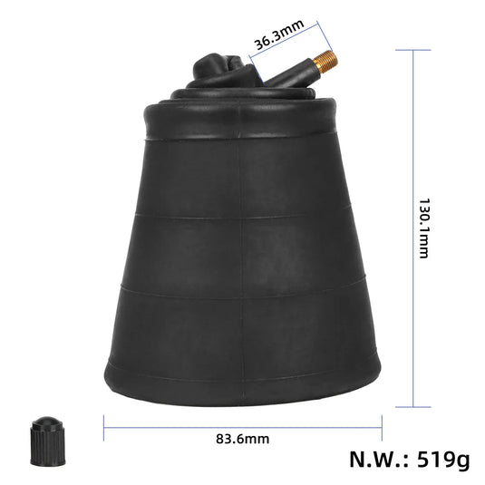 12 Inch 4.00-12 Thickened Butyl Rubber Inner Tube with Straight Valve for Electric Tricycle & Motorcycle | ULIP