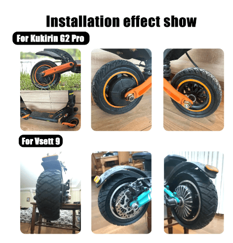 Load image into Gallery viewer, 8.5x3.0 (8.5 Inch) Off-Road Solid Tire for Kukirin G2 Pro, Zero 8/9, Vsett 8/9 Pro &amp; Kugoo X1 | ULIP
