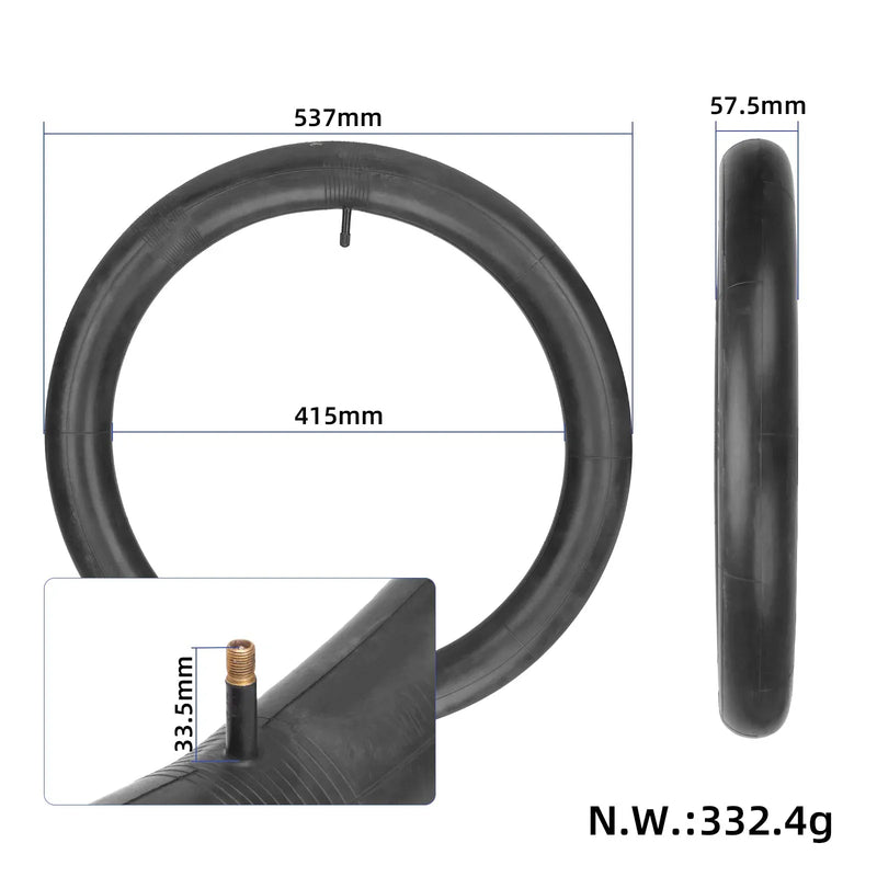 Chargez l'image dans la visionneuse de la galerie, 20x3.0 (20 Inch) Thickened Butyl Rubber Inner Tube for Electric Bicycle / Fat Bike / Snow Bike | ULIP
