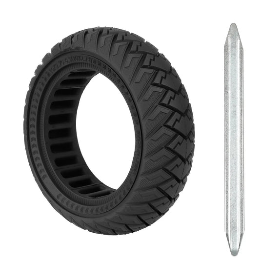 10 Inch 10x2.75 (10x2.70-6.5) Wings Off-Road Solid Tire with 25cm Crowbar for Kugoo G-booster, Emove Cruiser & Evercross | ULIP