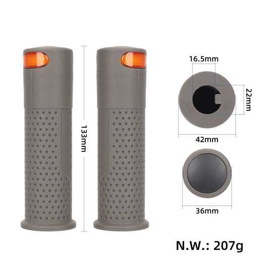 Wireless Remote Turn Signal LED Handlebar Grips for Xiaomi M365 Pro 2 1S & Ninebot Max G30 ES | ULIP