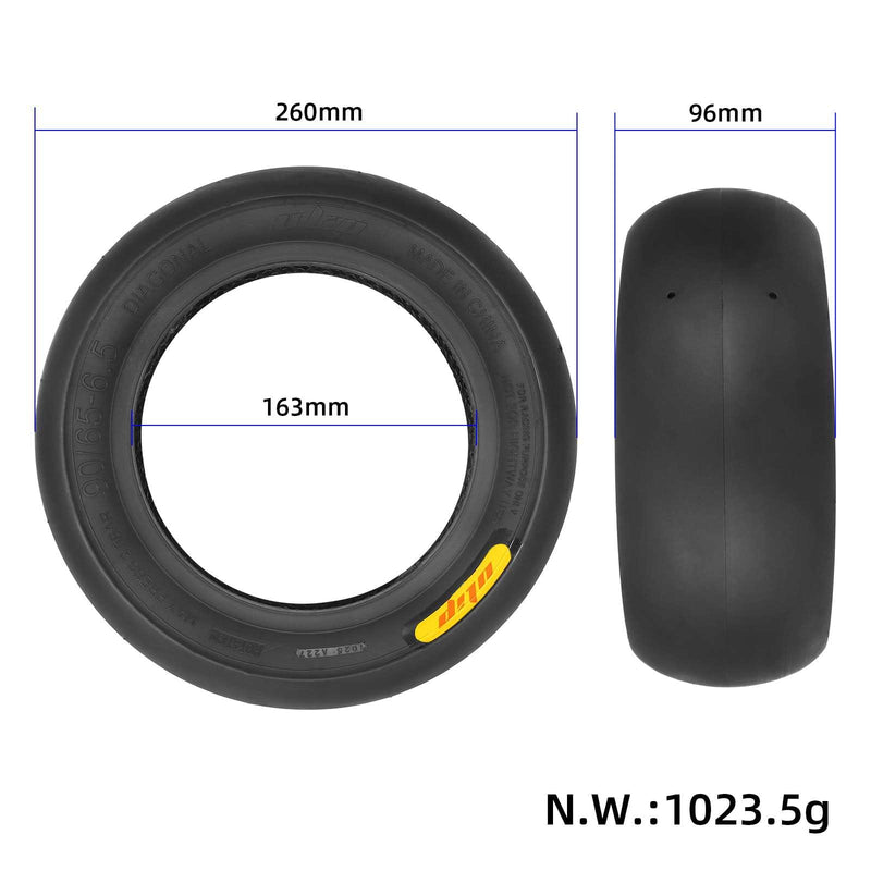 Laden Sie das Bild in Galerie -Viewer, 11 Inch 90/65-6.5 Semi-Hot Melt Tubeless Tire High-Grip Racing Tyre for DUALTRON Thunder &amp; ZERO 11X | ULIP
