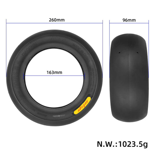11 Inch 90/65-6.5 Semi-Hot Melt Tubeless Tire High-Grip Racing Tyre for DUALTRON Thunder & ZERO 11X | ULIP