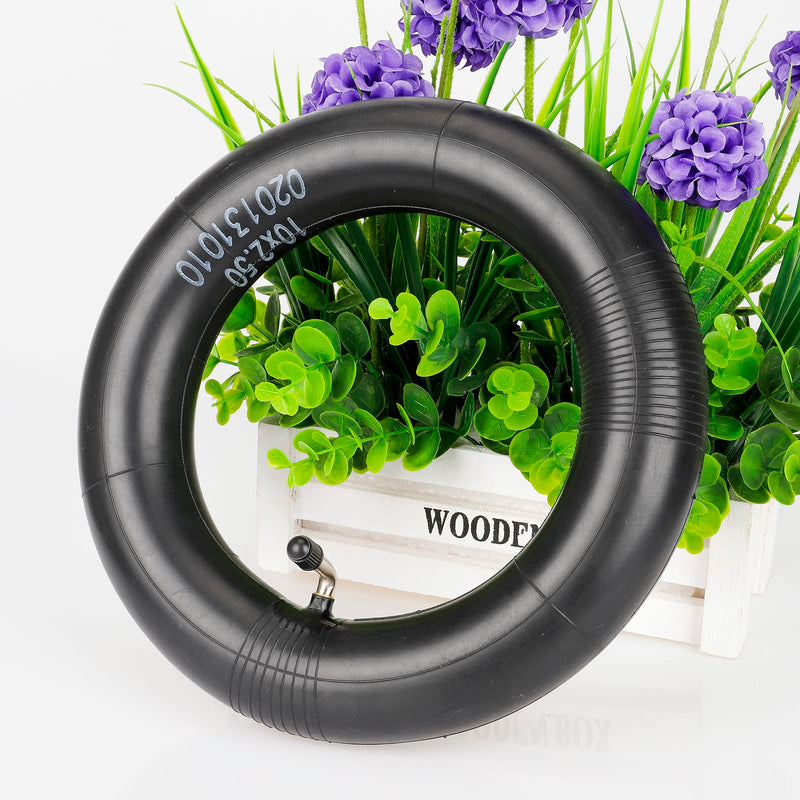 Cargue la imagen en el visor de la galería, 10 Inch 10x2.50 Reinforced Inner Tube with 90-Degree Bent Valve for Zero 10X &amp; VSETT Electric Scooters | ULIP
