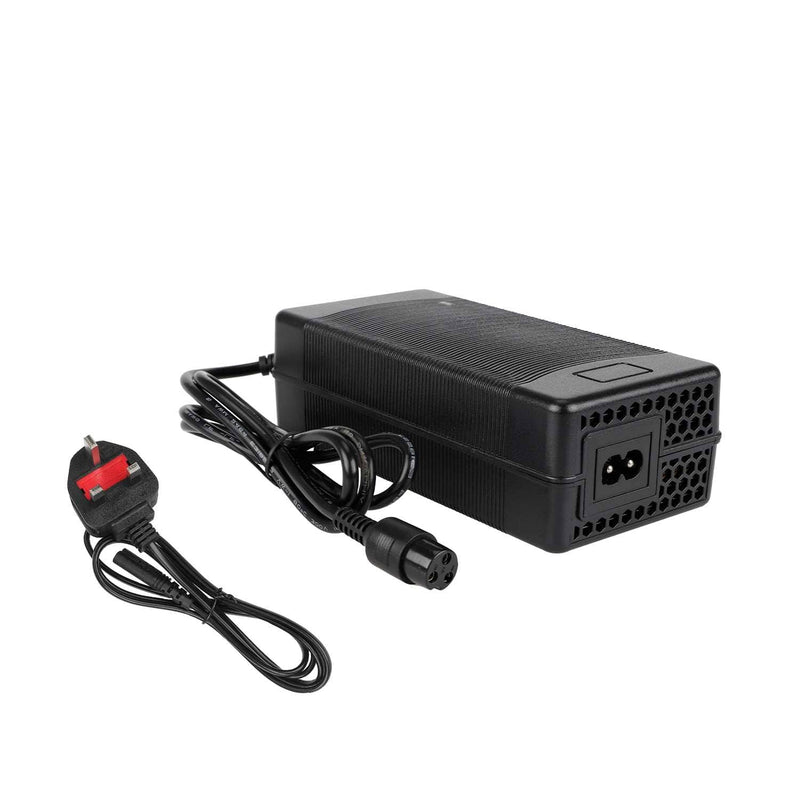 Laden Sie das Bild in Galerie -Viewer, 54.6V 2A Battery Charger with GX16 3-Pin Connector &amp; Cooling Fan (EU Plug) | ULIP
