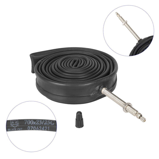 700x23/25c Inner Tube 700c with 60mm Presta Valve for Road Bikes | ULIP