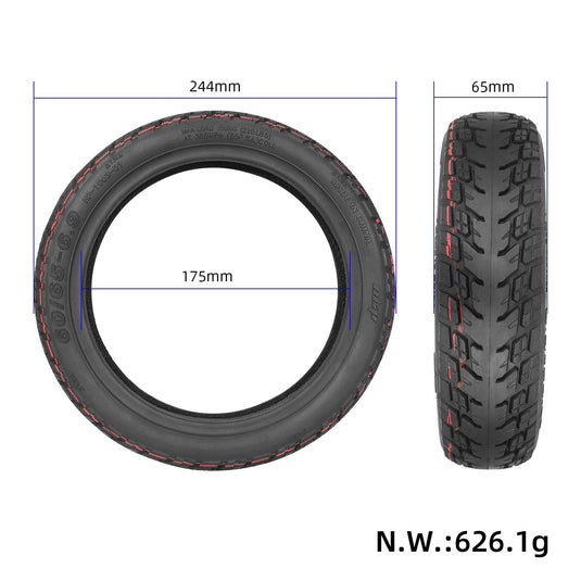 60/65-6.9 Off-Road Tubeless Tire 10 Inch with Anti-Puncture Gel for Segway Ninebot Max G2 / G65 | ULIP