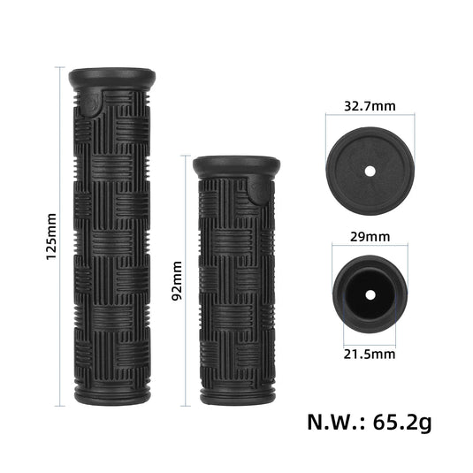 Asymmetrical Long & Short Rubber Handlebar Grips for Kukirin G2, G3 & G4 Ultra | ULIP