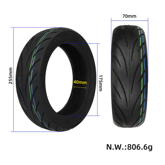 10.5x2.50 Tubeless Tire 10 Inch Vacuum Tyre for Electric Scooters | ULIP