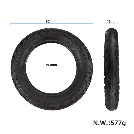 12 1/2x2 1/4 (62-203) Outer Tire 12 Inch for Electric Folding Bikes | ULIP