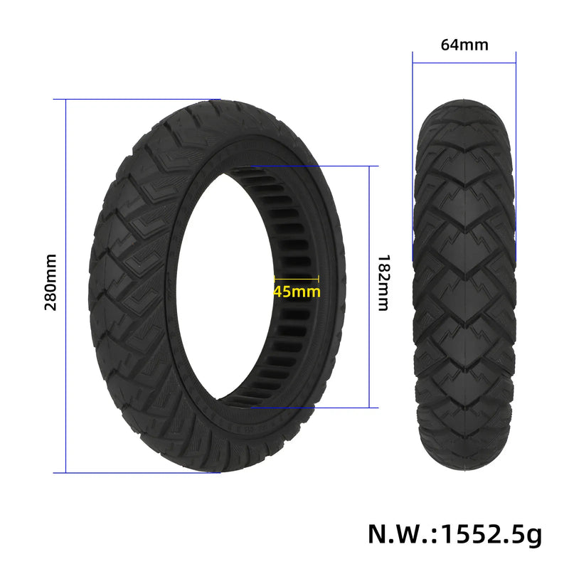 Load image into Gallery viewer, 12.5x2.5 (60/90-8) Off-Road Solid Tire 12 Inch with 45mm Slot for Xiaomi 5 Plus / 6 | ULIP
