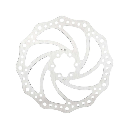180mm 6-Bolt Stainless Steel Disc Brake Rotor with Bolts for Bicycles and Electric Scooters | ULIP
