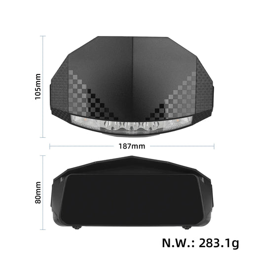 LCD Display Dashboard Assembly for Kukirin G2 | ULIP