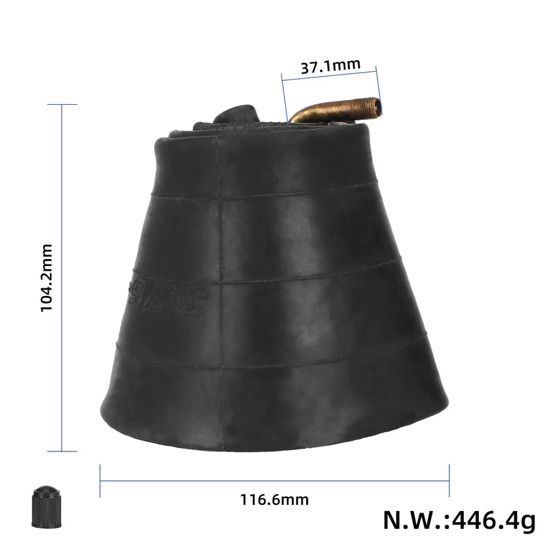 Cargue la imagen en el visor de la galería, 12 Inch 3.75-12 Thickened Inner Tube with 90-Degree Outward Valve for Electric Tricycle &amp; Motorcycle | ULIP
