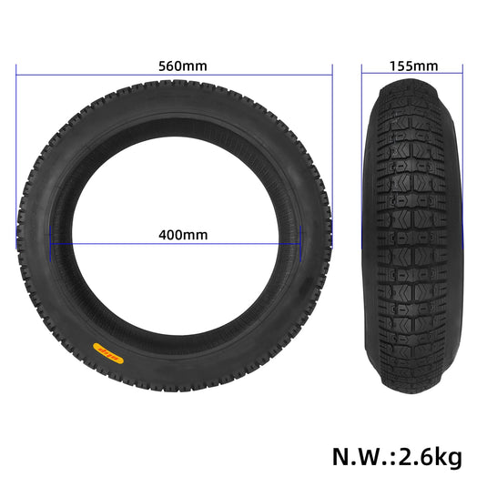 20 Inch 20x4.0 Fat Outer Tire Heavy Duty Extra Wide for Electric Fat Bike, Snow & Beach Bicycle | ULIP