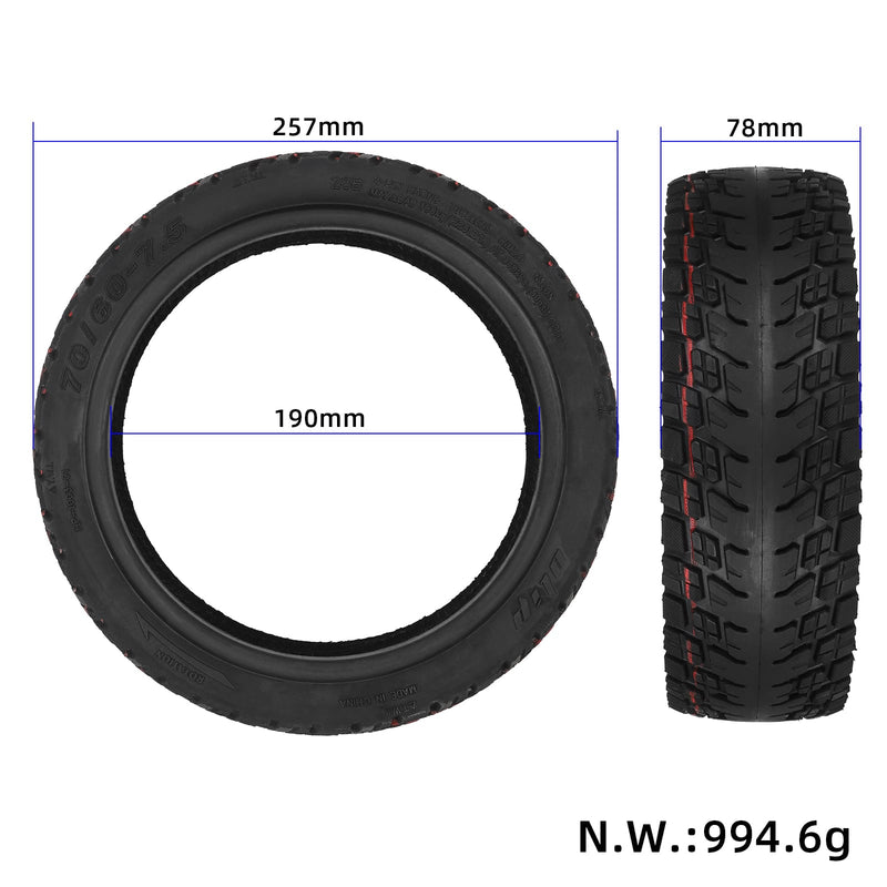 Laden Sie das Bild in Galerie -Viewer, 11 Inch 70/60-7.5 Self-Repairing Tubeless Tire with Jelly Gel for Segway Ninebot Max G3, ZT3 &amp; ZT3 Pro | ULIP
